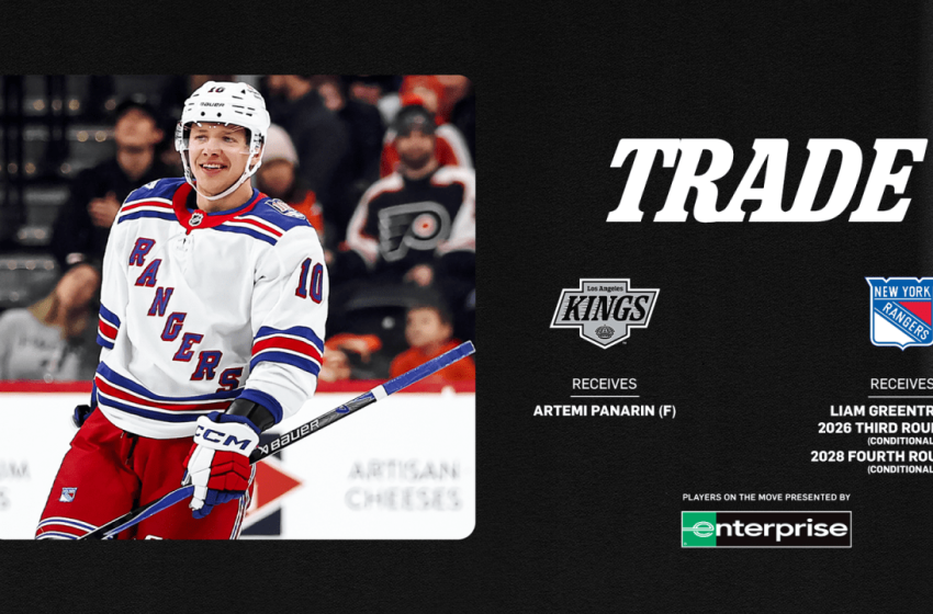 LA Kings Acquire Forward Artemi Panarin