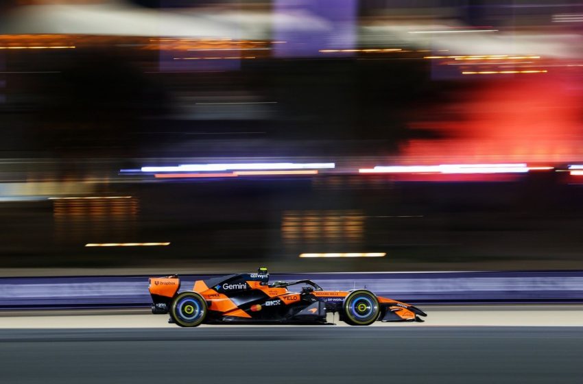  Lando Norris edges Max Verstappen on day one
