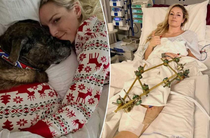  Lindsey Vonn crushed after dog died a day after her Olympics crash