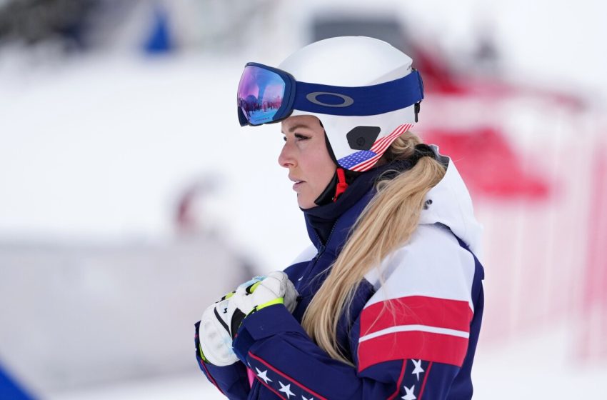  Lindsey Vonn says surgery saved her from having her left leg amputated following Olympic crash