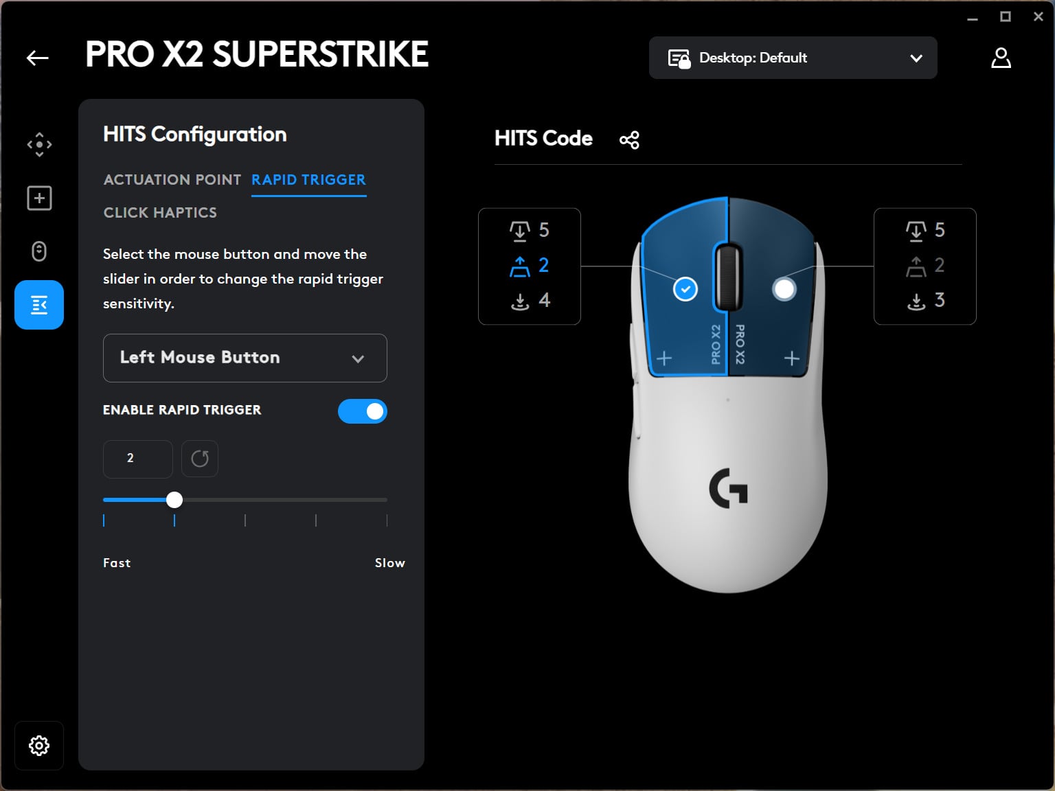 Logitech G Hub Superstrike 3