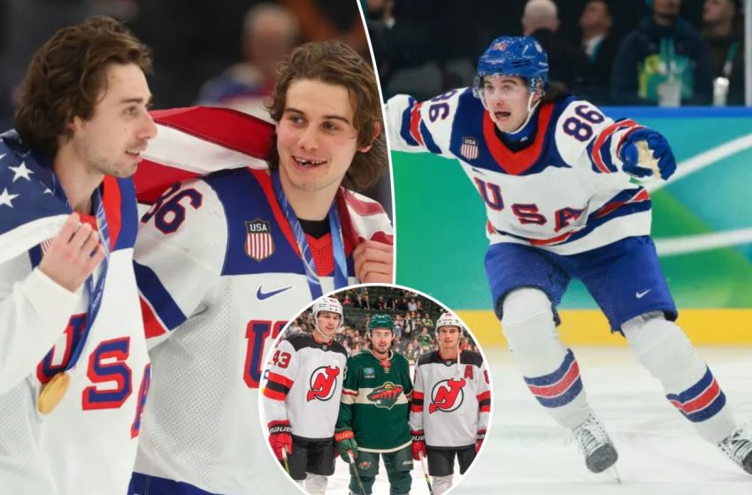  Luke Hughes was ‘in shock’ after brother Jack’s 2026 Olympic success