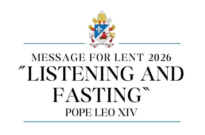  FULL TEXT of Pope Leo’s Message for Lent 2026