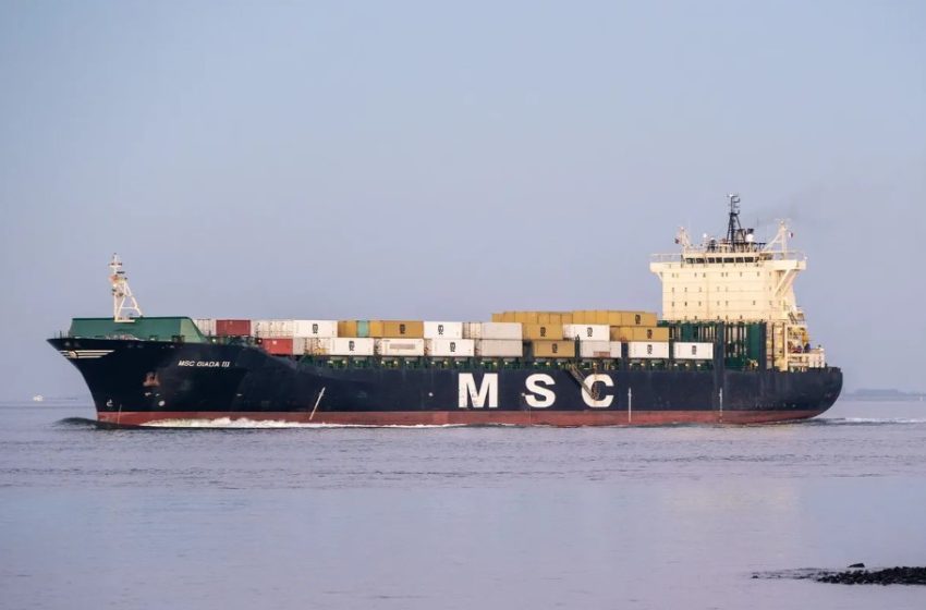  Explosion knocks out MSC boxship near St Petersburg