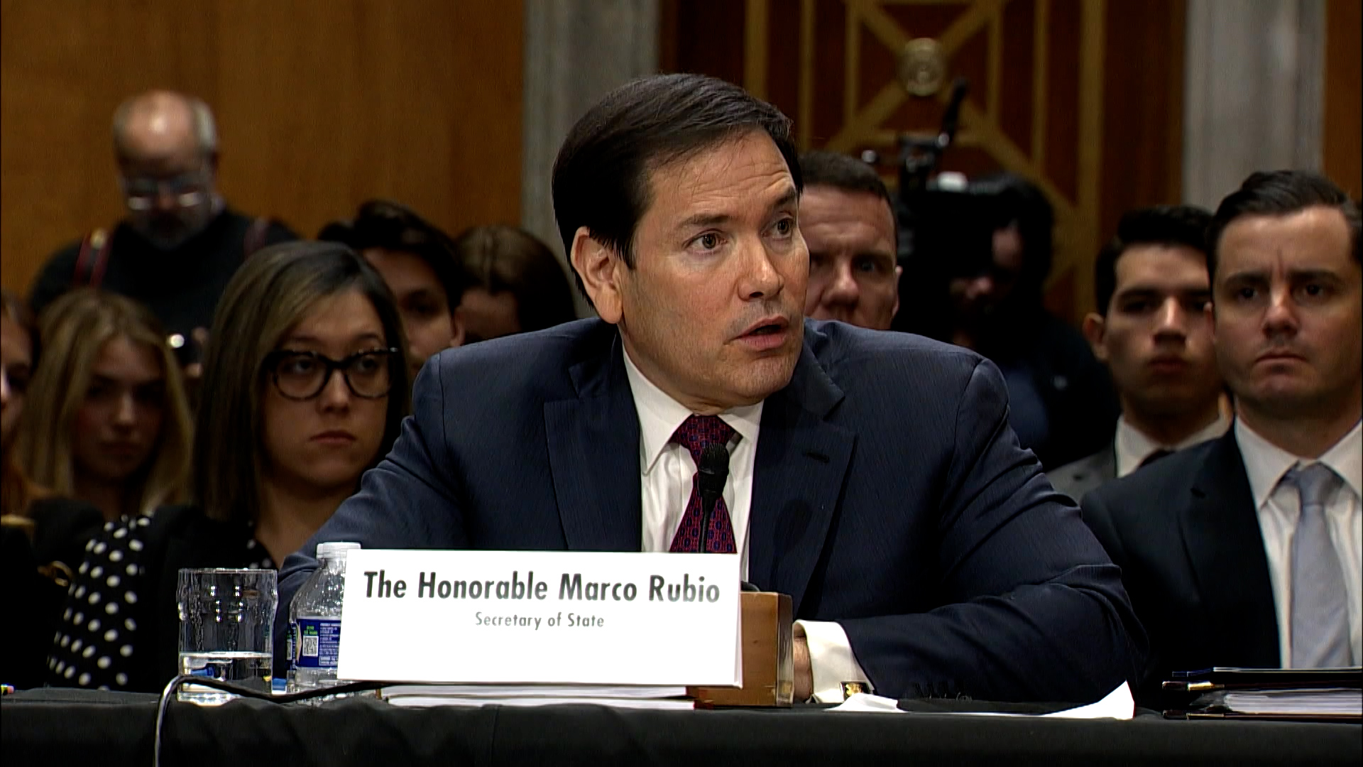 Click to play video: 'Rubio says he’d ‘love to see’ regime change in Cuba during Senate testimony'