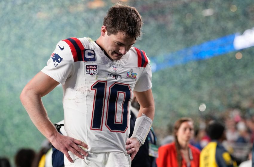  Mark Daniels: Drake Maye and Mike Vrabel shared emotional moment after Super Bowl 60 loss