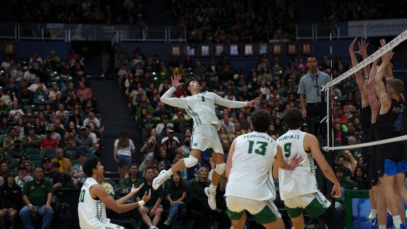  Men’s Volleyball Downs BYU In Series Opener