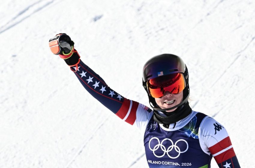  Mikaela Shiffrin slays Olympic dragon, wins slalom gold for first medal since 2018