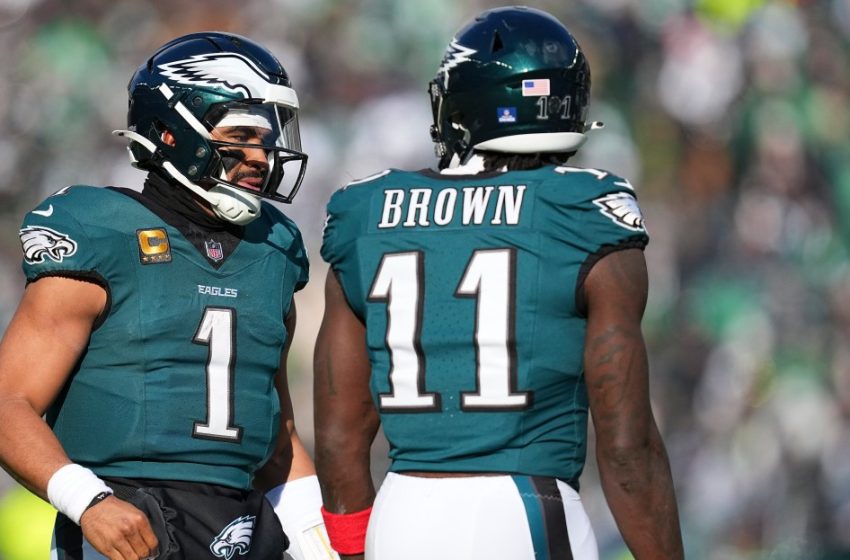  NFL insider talks A.J. Brown trade rumors and possibility of the Eagles drafting a quarterback