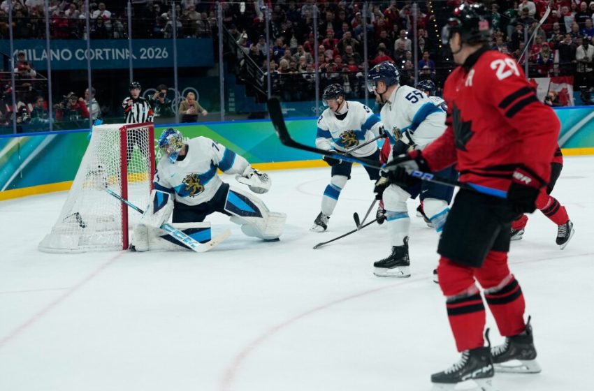  Nathan MacKinnon and Canada rally to beat Finland and reach the Olympic final
