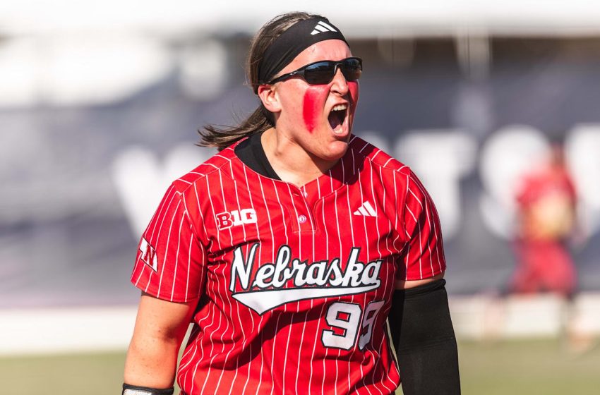  Newcomers Shine, Nebraska Softball Rallies Past No. 1 Texas Tech