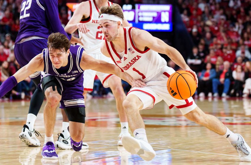  No. 7 Nebrasketball Sweeps Home-and-Home, Pulls Away from Northwestern in Ugly Rematch