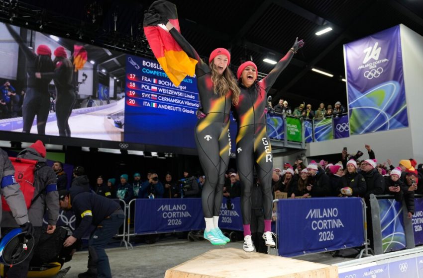  Nolte wins 2-woman Olympic bobsled gold, Humphries Armbruster gets 6th medal