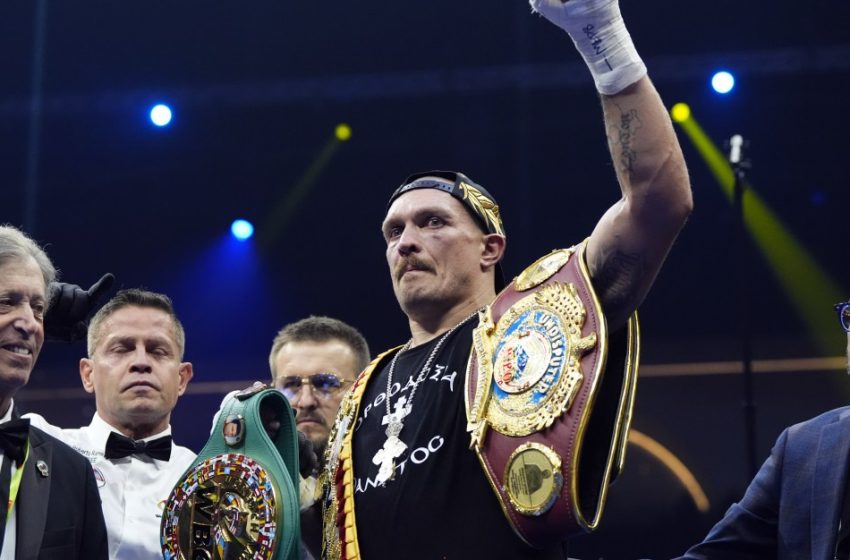  Oleksandr Usyk set to defend heavyweight title against Rico Verhoeven