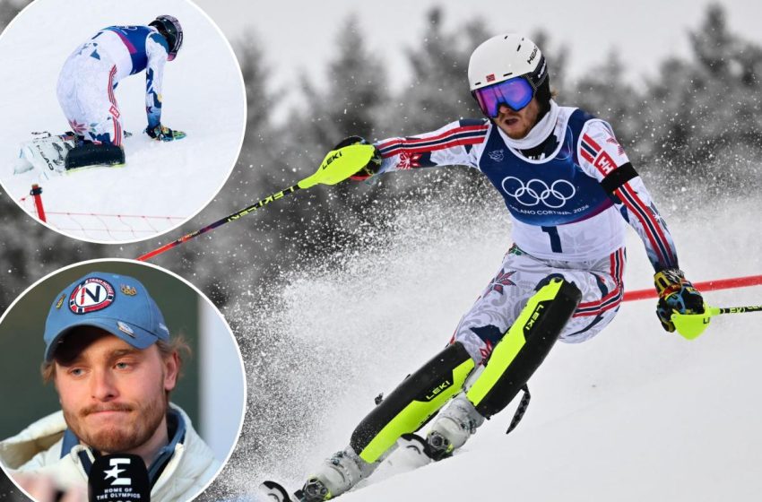  Olympian Atle Lie McGrath reflects on shock slalom meltdown
