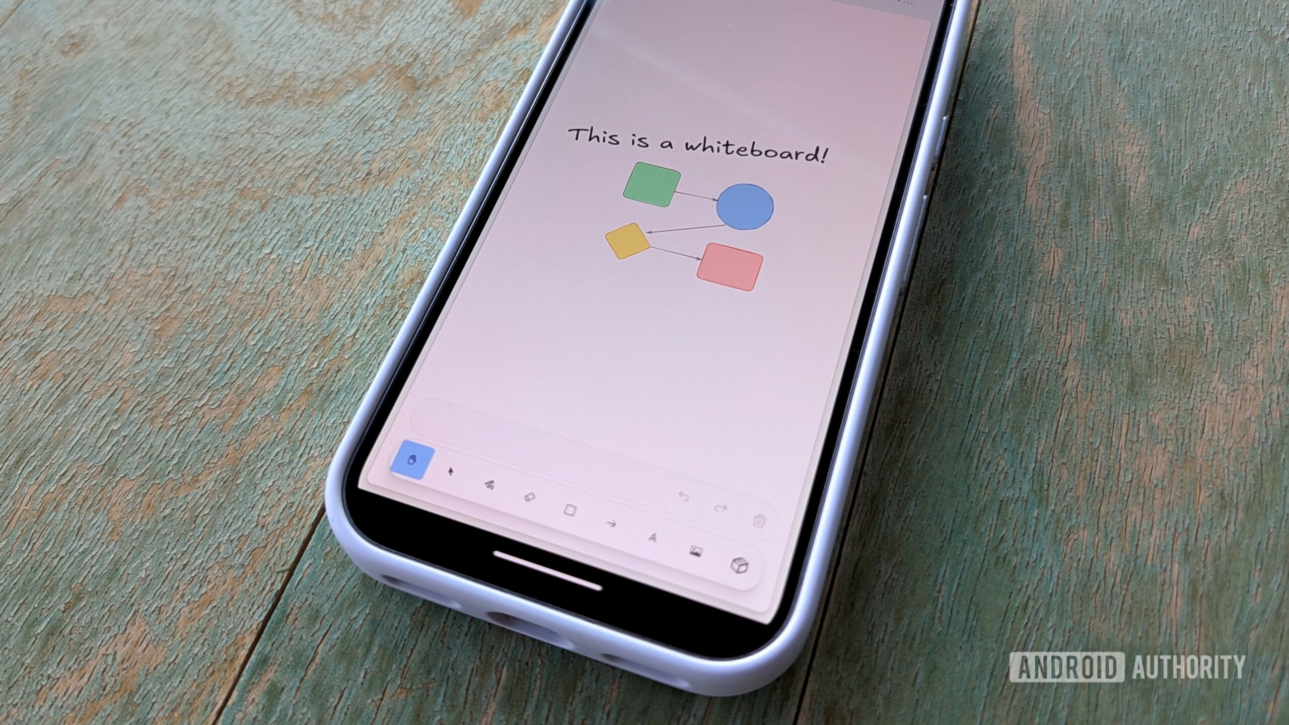Pixel 10 Pro with Craft app on screen Pixel 10 Pro with Craft app on screen