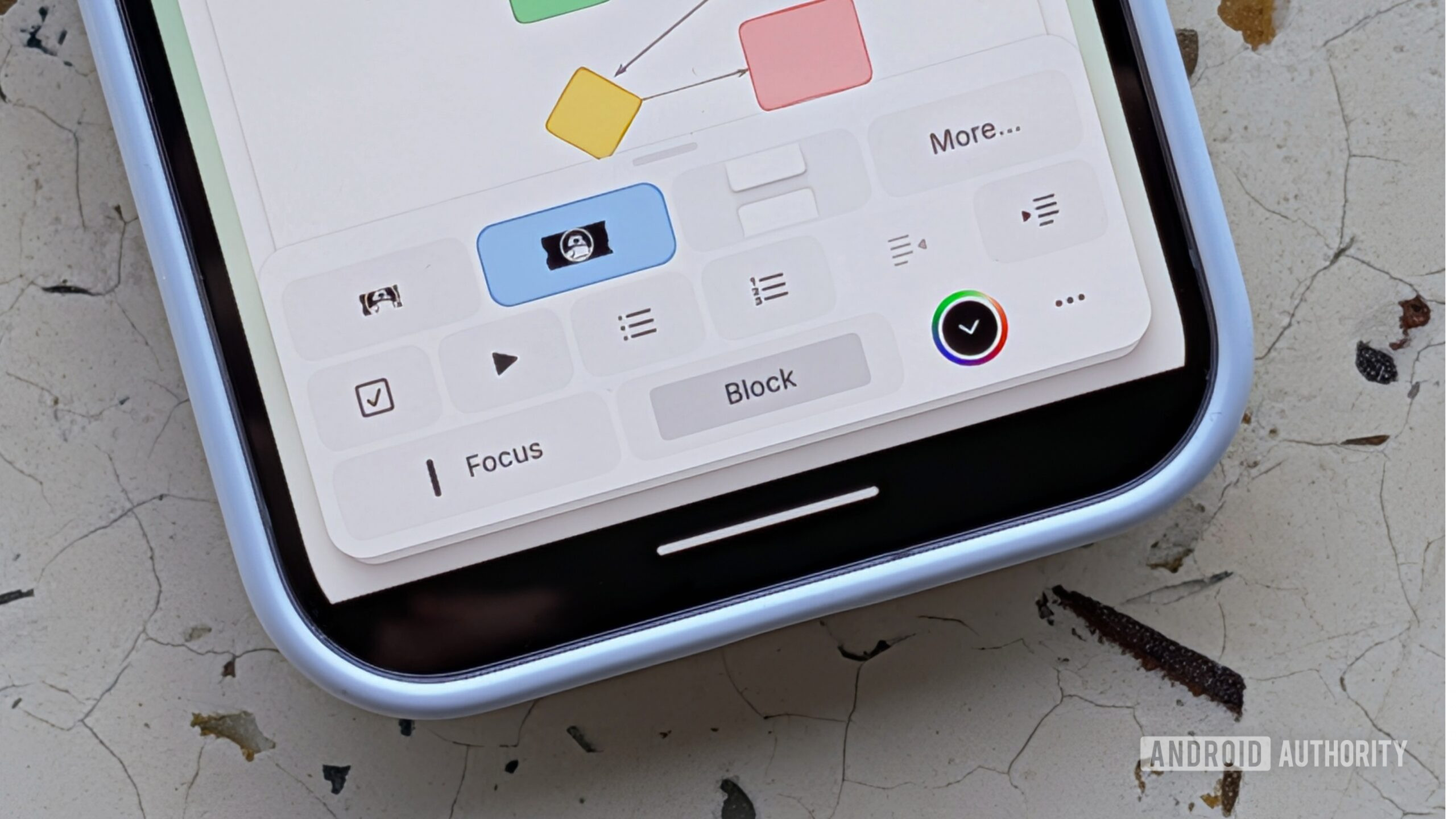 Pixel 10 Pro with Craft app on screen Pixel 10 Pro with Craft app on screen