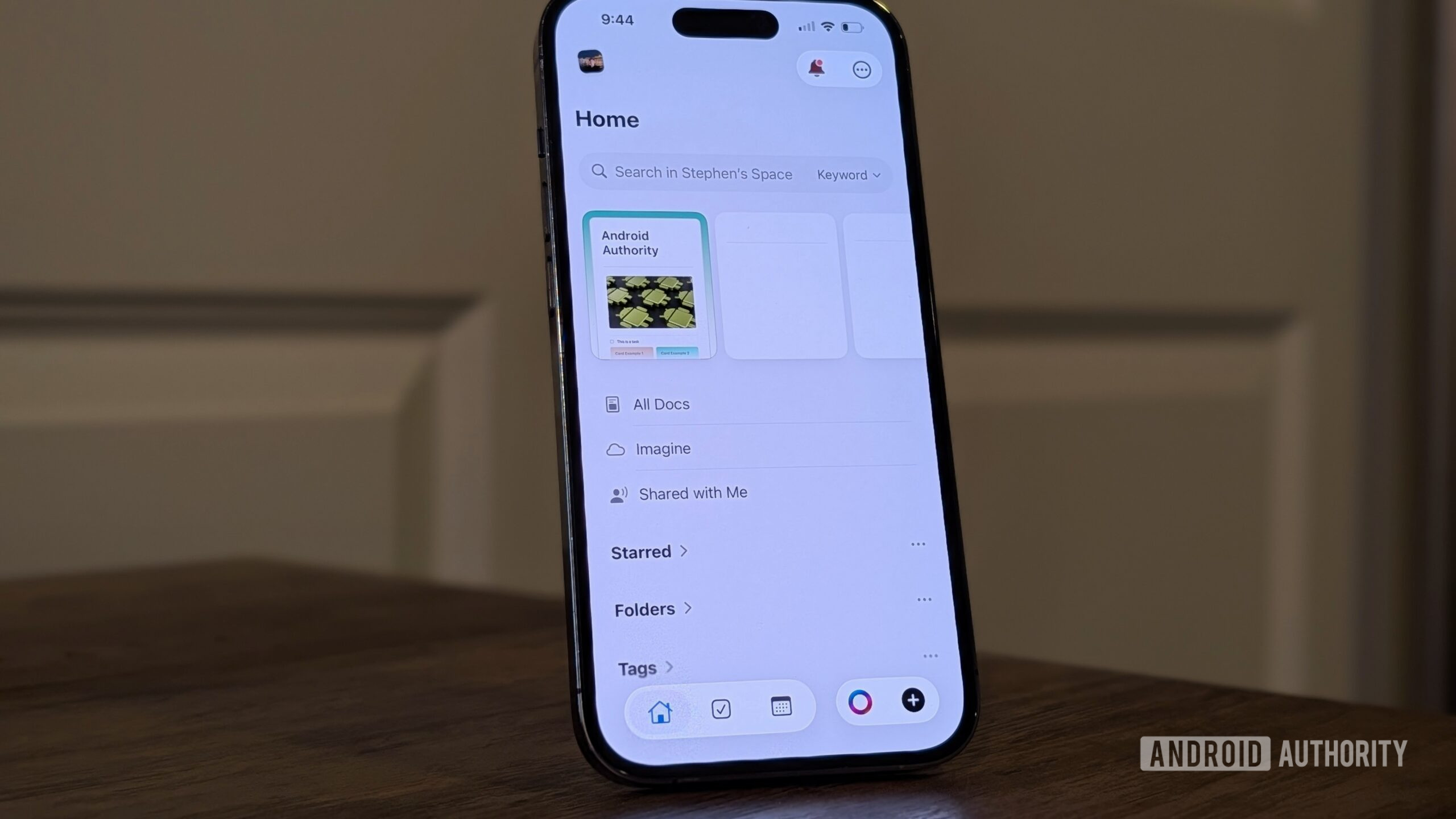 Craft app on iOS Craft app on iOS