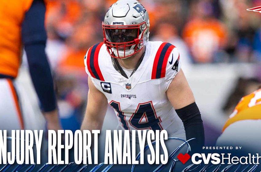  Patriots LB Robert Spillane and OLB Harold Landry III Listed as Questionable for Super Bowl LX