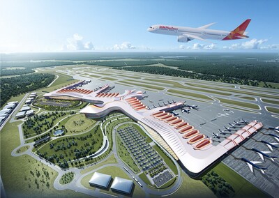 Artistic rendering of Phu Quoc International Airport by Sun Aviation Group, which is scheduled to open in 2027. (Photo courtesy of Sun Group) Artistic rendering of Phu Quoc International Airport by Sun Aviation Group, which is scheduled to open in 2027. (Photo courtesy of Sun Group)