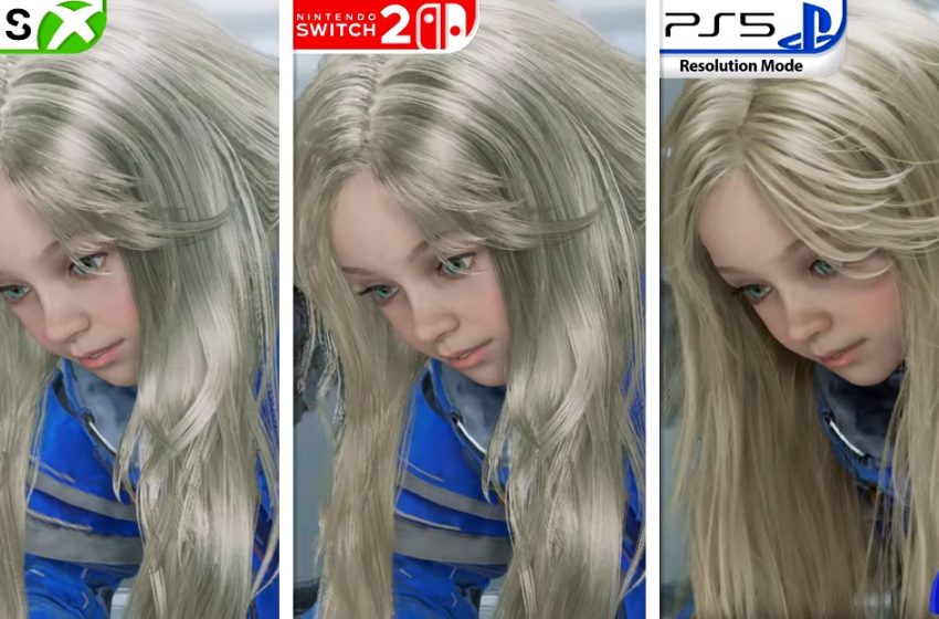  Pragmata Nintendo Switch 2 vs. Xbox Series S vs. PS5 graphics comparison