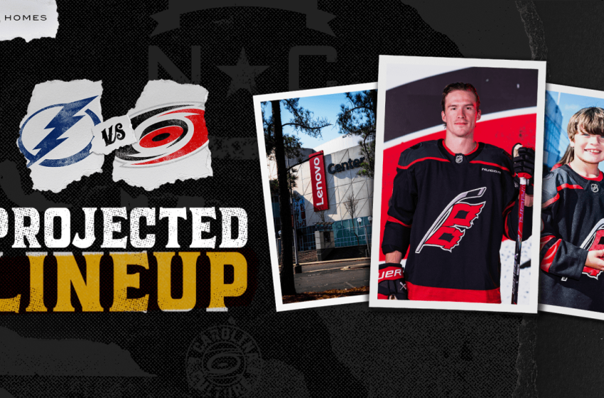  Projected Lineup: February 26 vs. Tampa Bay