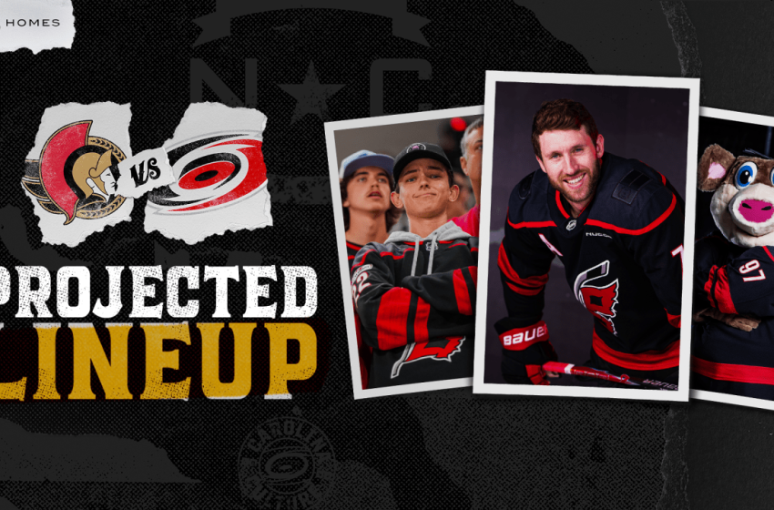  Projected Lineup: February 3 vs. Ottawa