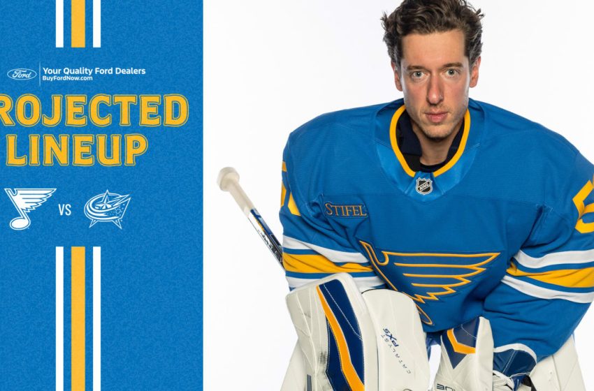  Projected Lineup: Jan. 31 vs. Blue Jackets 