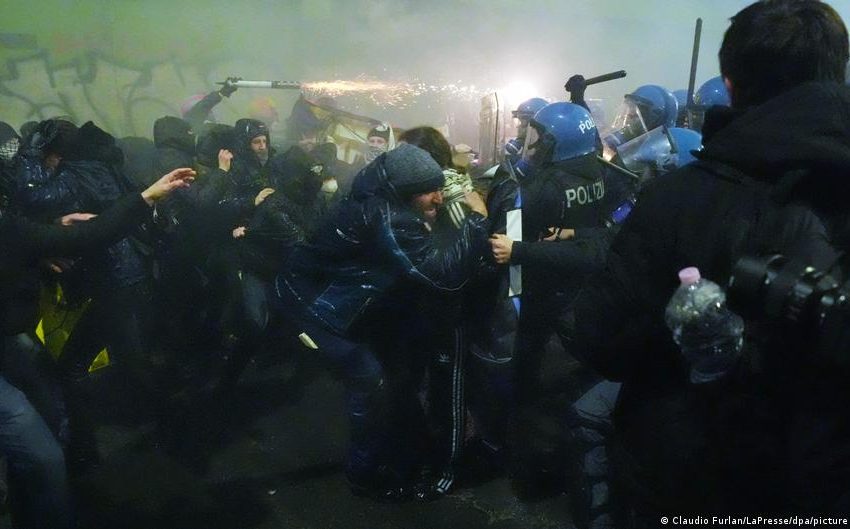  Protest ends in clashes near Olympic Village