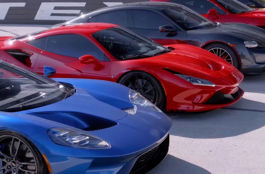  A 9,000-Lb Camera Truck Just Gapped A Ferrari And Ford GT Like They Were Parked