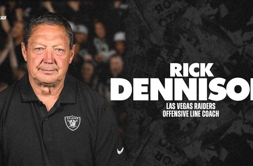  Raiders name Rick Dennison Offensive Line Coach
