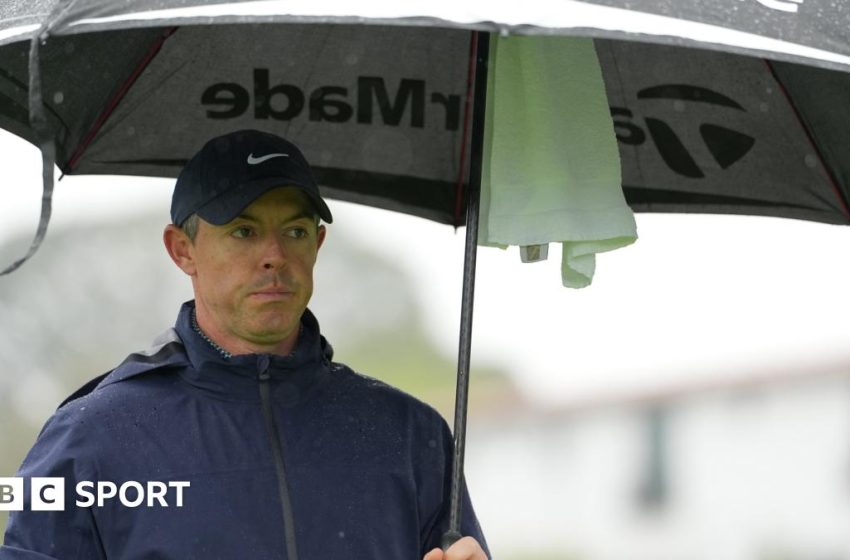  Rory McIlroy among early pacesetters at stormy Genesis Invitational