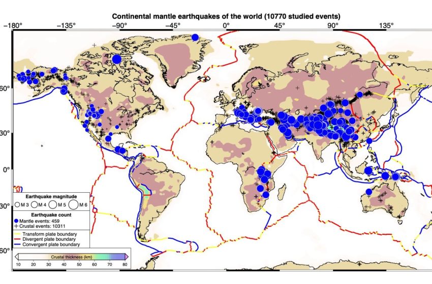  ‘Impossible’ mantle earthquakes actually occur all over the world, study finds