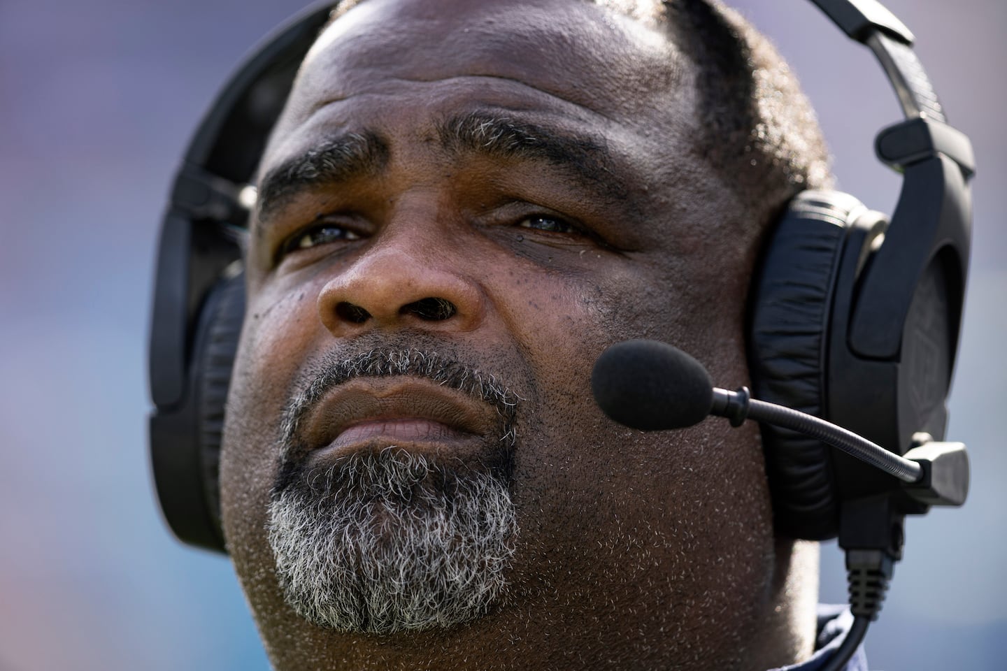 Defensive coordinator Terrell Williams, shown in 2023 when he was on the Tennessee Titans' coaching staff, was diagnosed with prostate cancer and took time off for treatment.