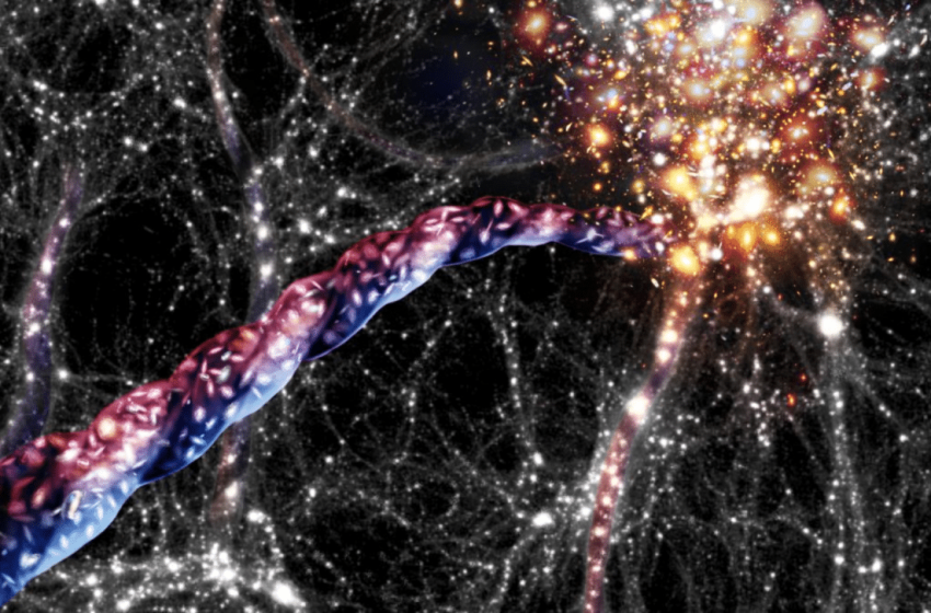  Scientists Reveal a New Record-Breaking Spinning Structure in the Universe