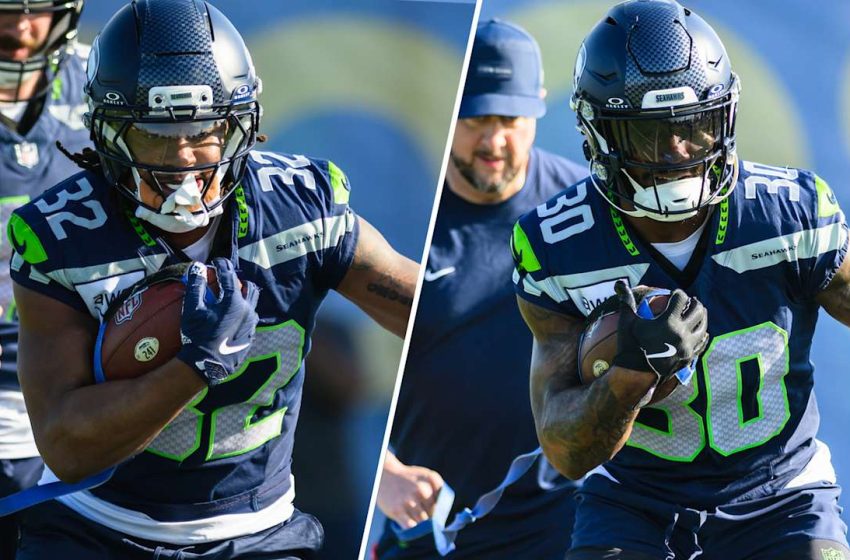 Seahawks Elevate Running Backs Cam Akers & Velus Jones Jr. For Super Bowl LX