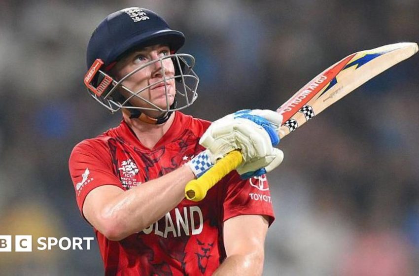  T20 World Cup: England batters too ‘careful’ in defeat by West Indies, says Harry Brook