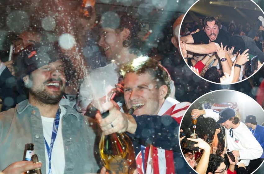 Team USA rages at Miami nightclub after gold medal win at Olympics