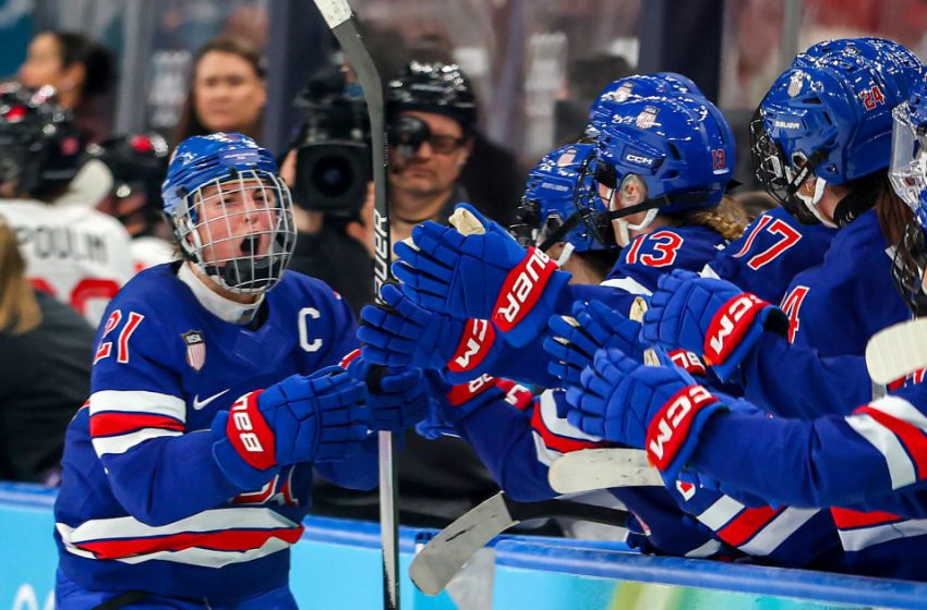  Team USA’s Hilary Knight sets all-time U.S. hockey goal-scoring record