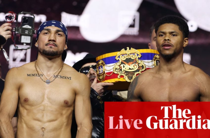  Teófimo López v Shakur Stevenson: WBO junior welterweight championship – live | Boxing