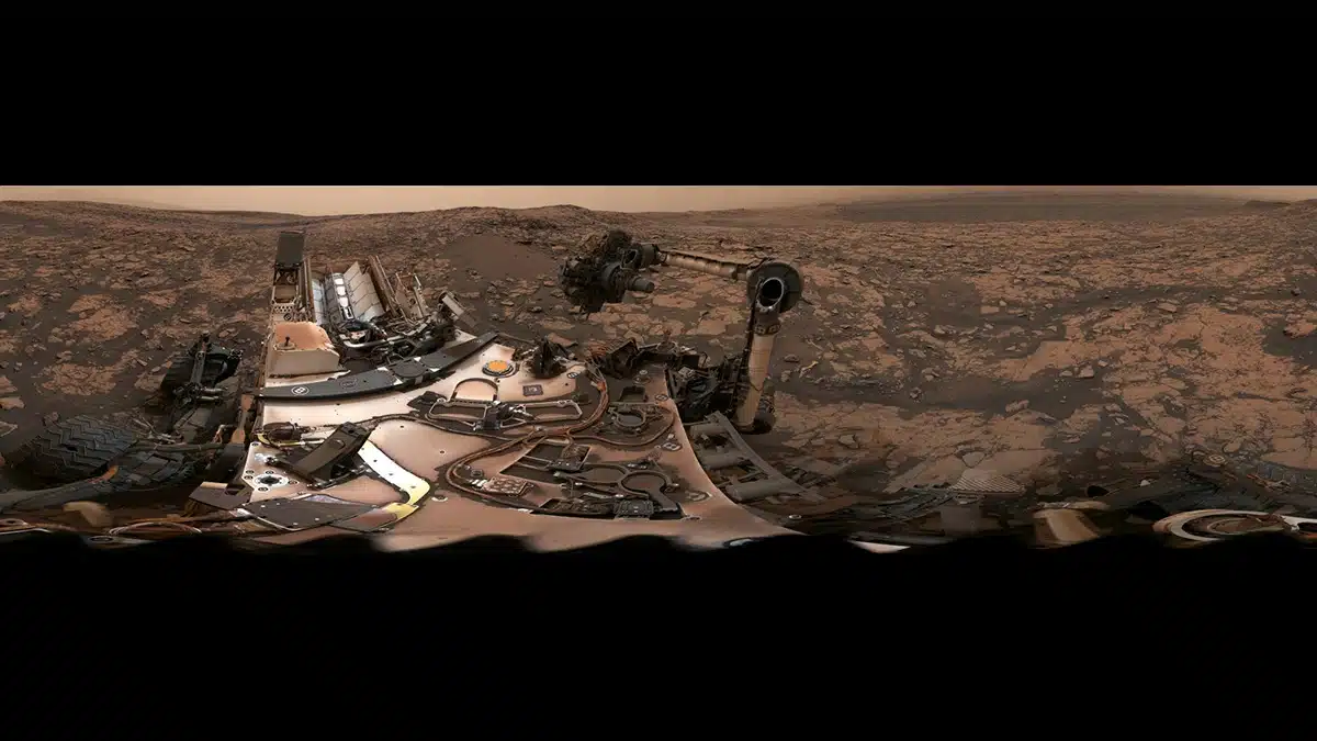 The Curiosity Rover Took A Selfie Atop Vera Rubin Ridge, The Location Of The Potential Tidal Rhythmites.