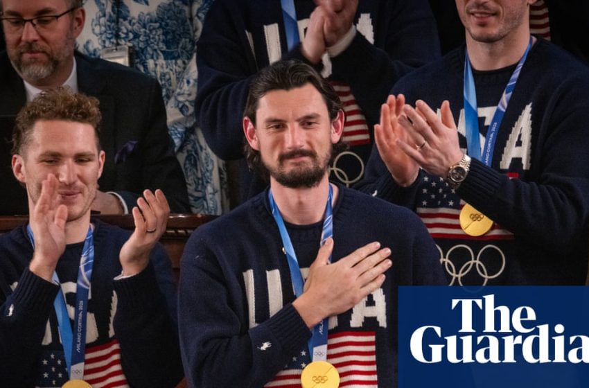  The US men’s hockey team at the State of the Union showed proximity to Trump is never neutral | USA ice hockey team
