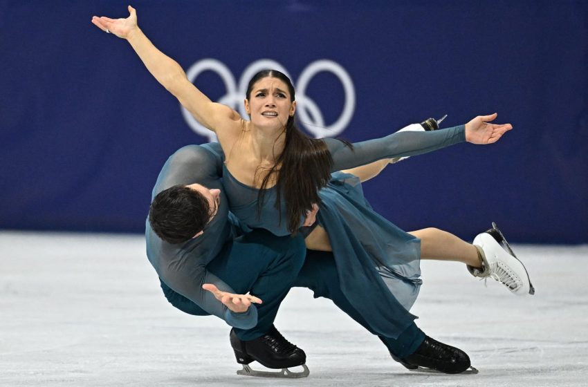  The difference between ice dancing and ice skating was on display Wednesday night.