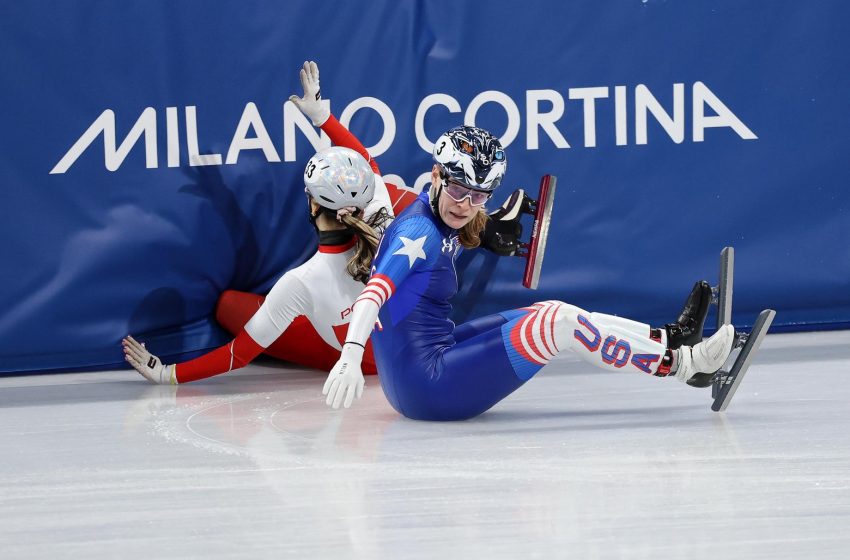  The saddest Winter Olympian couldn’t stop falling.