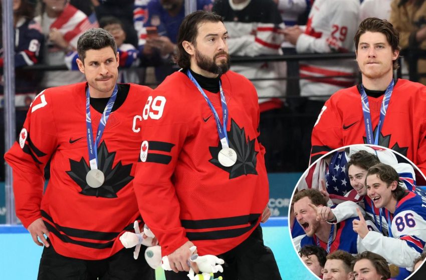  There was no solace with silver in Olympic battle of hockey heavyweights