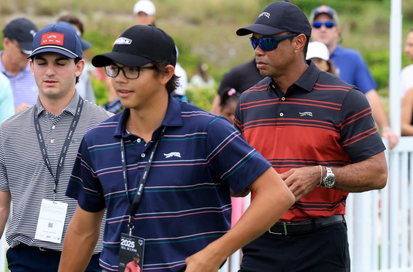  Tiger Woods’ son Charlie makes his college golf decision