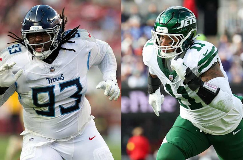  Titans agree to trade NT T’Vondre Sweat to Jets for DE Jermaine Johnson
