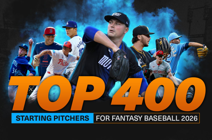  Top 400 Starting Pitchers For Fantasy Baseball 2026 – SP Rankings 1-20