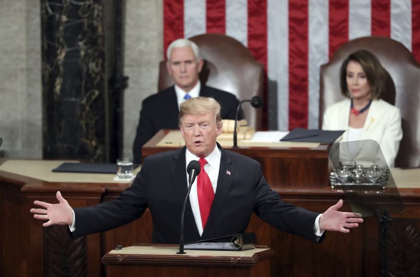  Trump tries to change narrative at State of the Union address