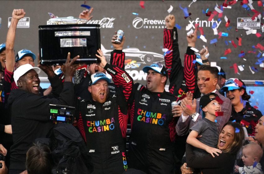  Tyler Reddick addresses Michael Jordan interaction with his son